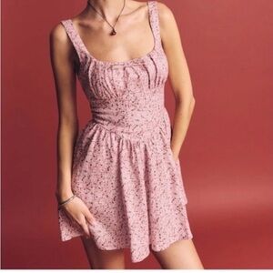 NWT • Reformation Daria Linen Dress in Rosin